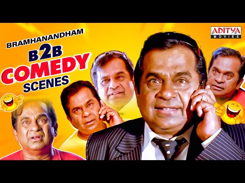 Brahmanandam B2B Comedy Scenes | Sabse Bada Don Movie | Ravi Teja, Shriya Saran | Aditya Movies