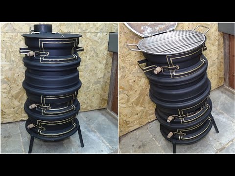 Jant Stove and Grill Two in One! /diy projects