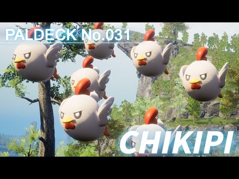 Paldeck | No.031 CHIKIPI - Palworld | Gameplay | Pocketpair