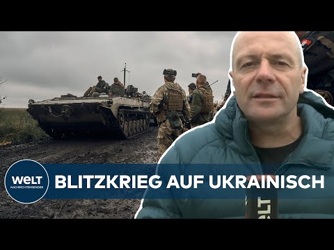 RUSSISCHE FRONT VOR ZUSAMMENBRUCH? Hier werden neu ukrainische Angriffe erwartet | WELT Analyse