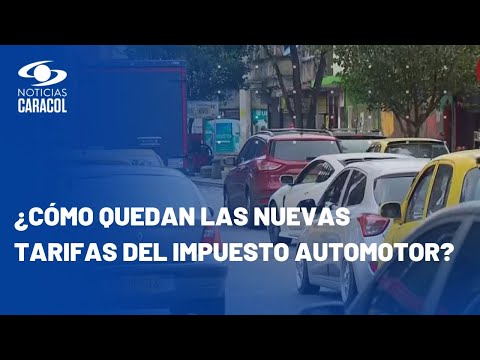 Impuesto automotor 2024: Gobierno colombiano dej&oacute; listo el decreto que fija las nuevas tarifas