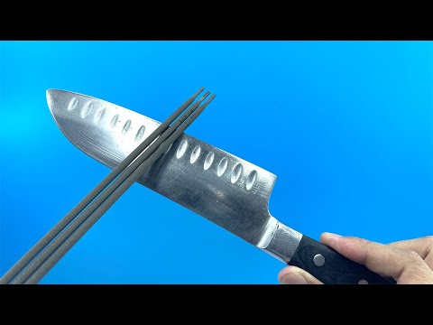 Excellent Method to Sharpen a Knife as Sharp as a Razor ✨👍