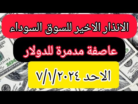 سعر الدولار اليوم | أسعار الدولار اليوم /اسعار الدولار السوق السوداء اليوم في مصر السبت 7/1/2024