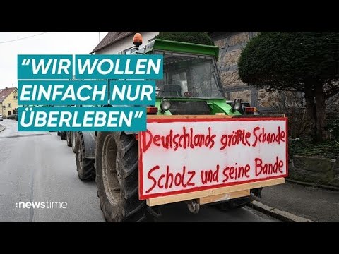 Bauernproteste: Weiter keine Einigung zwischen Landwirte und dem Bund