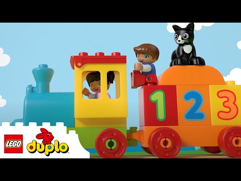 Number Train | 1 HOUR of LEGO DUPLO SONGS | Nursery Rhymes  | Kids Songs | Cartoon for Kids