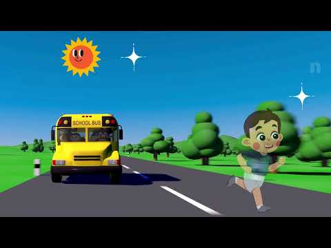 Wheel on the bus | Kids Poem | Cocomelon