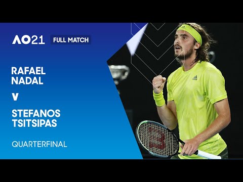 Rafael Nadal v Stefanos Tsitsipas Full Match | Australian Open 2021 Quarterfinal