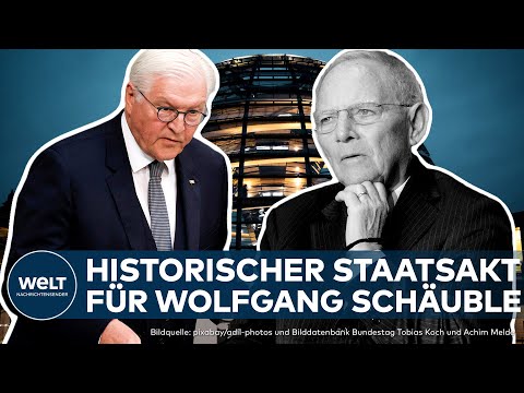 TOD VON SCH&Auml;UBLE: Steinmeier ordnet Staatsakt an! Einfluss auf die deutsche Geschichte gew&uuml;rdigt