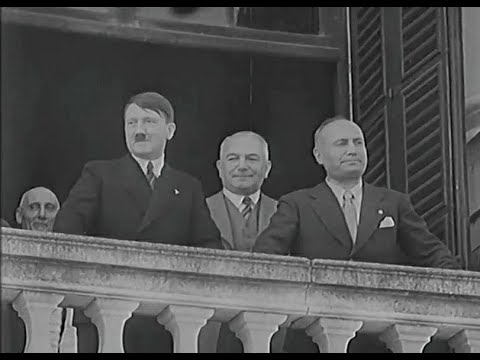 Il primo incontro tra Mussolini e Hit1er (1934)