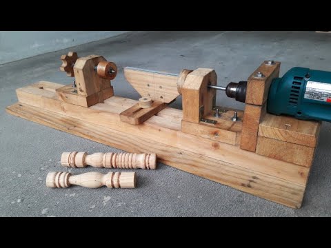 How to make Wooden Lathe