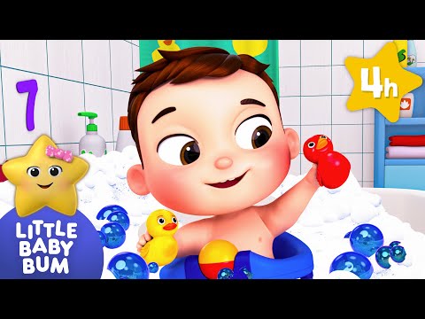 Baby Max's First Bath! Splish Splash | ⭐ Baby Songs | Little Baby Bum Popular Nursery Rhymes