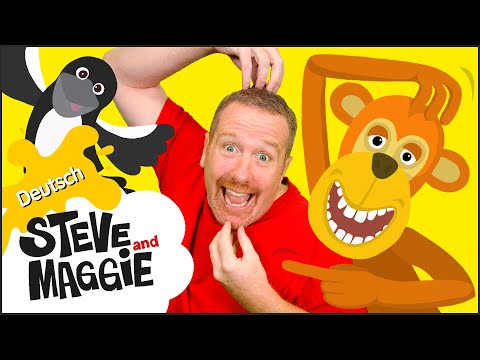 Ein lustiges Was bin ich?-Spiel mit Steve und Maggie Deutsch | Tiere f&uuml;r Kids