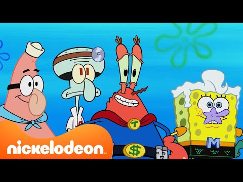 Bob Esponja | &iexcl;Bob Esponja se convierte en superh&eacute;roe! 💥 | Escena completa | Nickelodeon en Espa&ntilde;ol