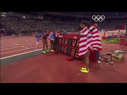 New World Record - USA 4 x 100m Gold | London 2012 Olympics