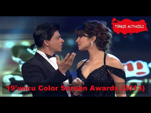 19'uncu Color Screen Awards (2013) -  Shah Rukh Khan'ın Sunucu Olduğu Anlar (Tr Altyazılı)