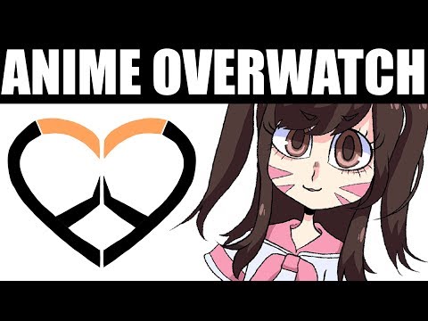 IF OVERWATCH WAS A DATING SIM [Reimagining OW Characters as Cute Anime Girls]