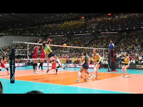 【4K】🇯🇵JPN vs. 🇧🇷BRA - 2nd set | Women's OQT 2023