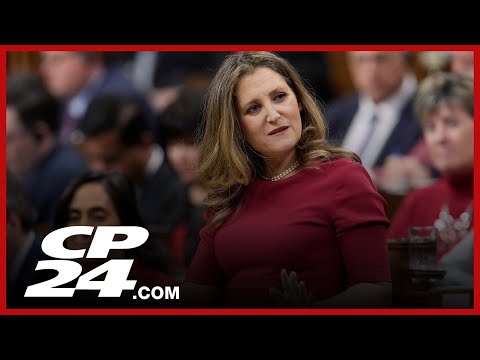 Freeland's fiscal update pledges new guardrails to keep deficits in check