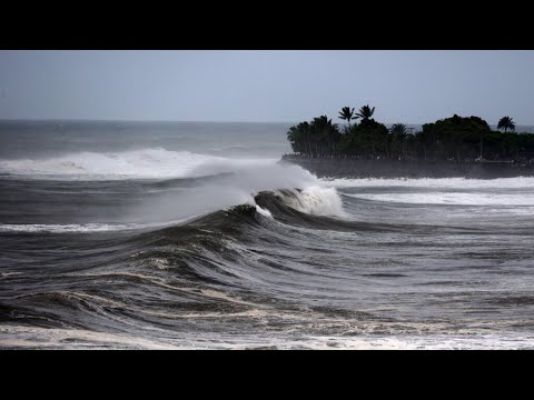 Sous la menace d'un cyclone historique, la R&eacute;union confin&eacute;e &bull; FRANCE 24