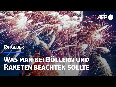 Ratgeber: Was man bei B&ouml;llern und Raketen beachten sollte | AFP