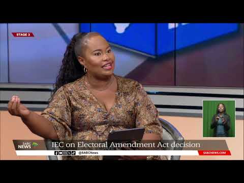 2024 Elections | IEC reacts to ConCourt judgement on Electoral Amendment Act challenge: Sy Mamabolo