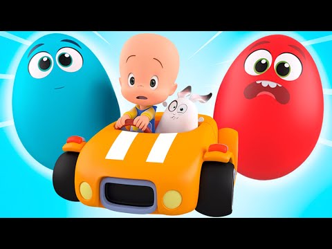 Surprise Eggs with Cars and more learning videos with Cuquin School Fun