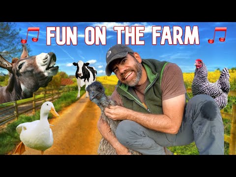 Sing and Dance with Real Live Farm Animals! &quot;The Farmer in the Dell&quot; (Cog Hill Version)