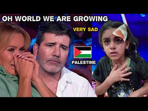 A Palestinian girl screams and influences the jury and the audience