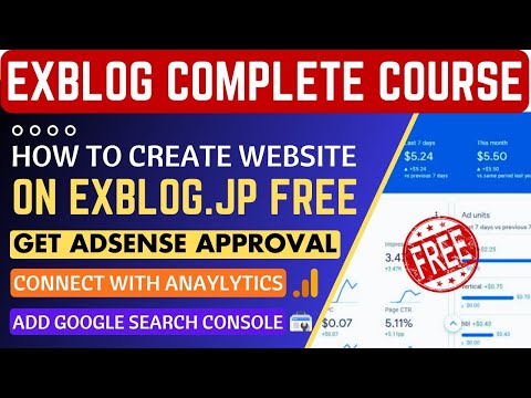 Google AdSense Approved Just In 1 Hours New Methed |How to create a website on Exblog.jp 🔥 | Adi Rao