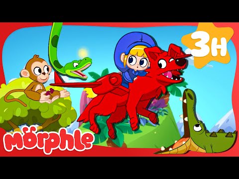 Morphle and Mila's Jungle Safari! 🐒 | Morphle's Family | My Magic Pet Morphle | Kids Cartoons