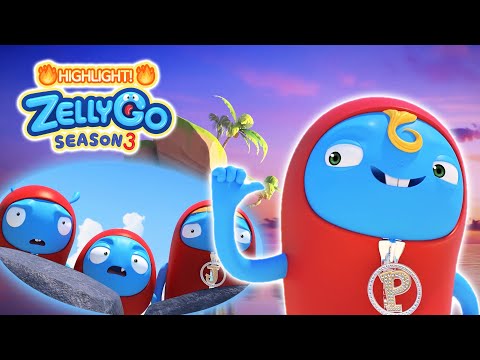 When is the time for zellygo? right now 👽❤️&zwj;🔥 | cartoon for kids best song and animation