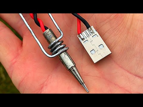 How To Make 12v Soldering Iron At Home.