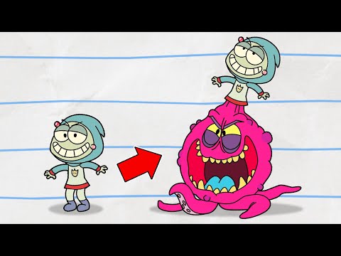 Boy turns into Monster! | Boy &amp; Dragon | Cartoons For Kids | Wildbrain Toons