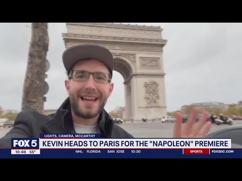 Kevin checks in from Paris for Napoleon world premiere