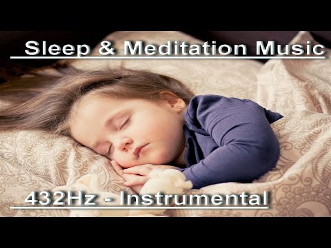 Instrumental Meditation Music For Better Sleep, Healing Chakras &amp; Paim Relief - 432 Hz