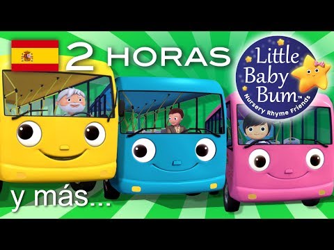 Las ruedas del autob&uacute;s | 2&ordf; Recopilaci&oacute;n | M&aacute;s de 2 horas de canciones infantiles | LittleBabyBum!