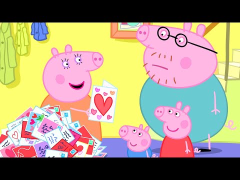 Peppa Pig English Episodes | Peppa Pig Celebrates Valentine's Day