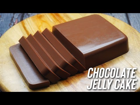 Chocolate Jelly Cake Recipe | No Bake Cake