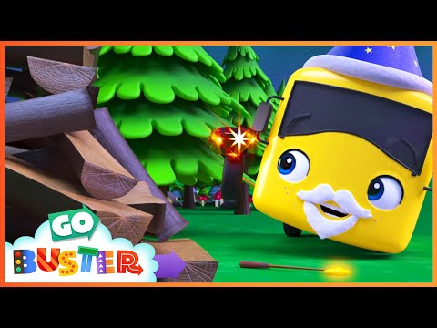 Buster Saves Halloween! | Go Buster | Baby Cartoon | Kids Video