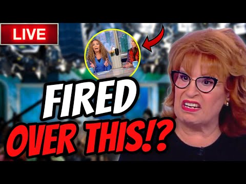 *JOY BEHAR FIRED!?* 'The View' Host WENT OFF ON CREW LIVE On-Air After This Happened!