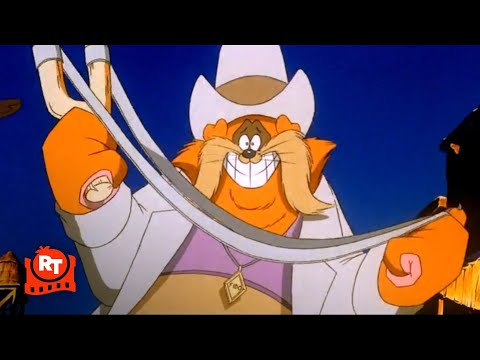 An American Tail: Fievel Goes West - Fighting Like Cats &amp; Dogs Scene