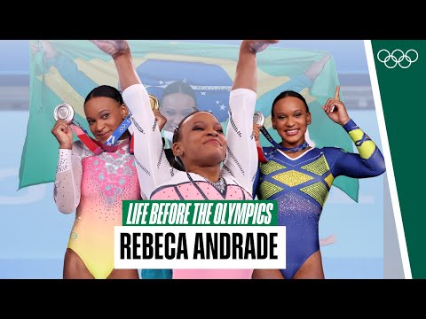 So how did Rebeca Andrade get to the Olympics? | 