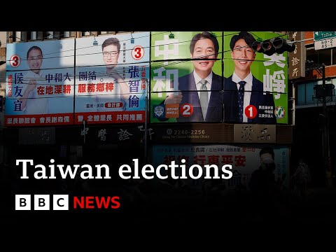 Taiwan to go to polls in presidential election that could test China relations | BBC News