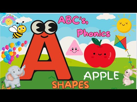 Learn ABC&amp;rsquo;s, Phonics, Vowel Sounds, Numbers and Shapes ???