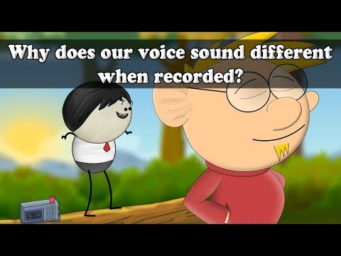 Why does our recorded voice sound different? | 