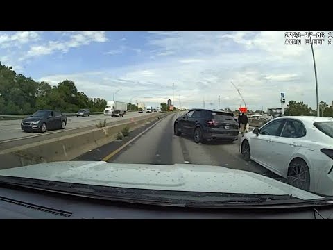 Dashcam shows police pursuit before shootout with Columbus police