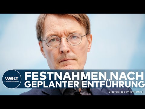 KARL LAUTERBACH: Geplante Minister-Entf&uuml;hrung! Razzien und Festnahmen im Reichsb&uuml;rger-Milieu