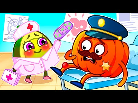 🚓 Police Officer Got a Boo Boo Song 🤕|| VocaVoca Karaoke🥑🎶