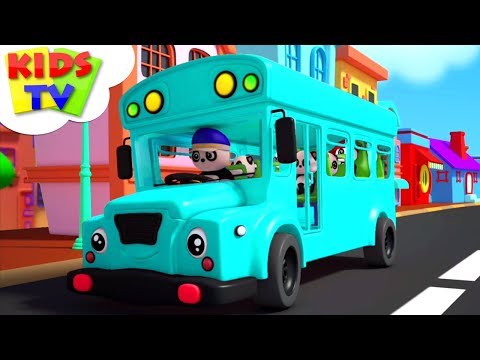 The Wheels on the Bus | Baby Bao Panda | Nursery Rhymes &amp; Songs for Children - Kids TV