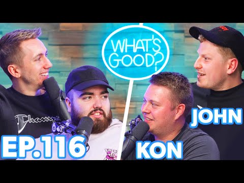 John &amp; Kon Reveal SIDEMEN SECRETS in Our NEW STUDIO!! &ndash; What&rsquo;s Good Podcast Ep116